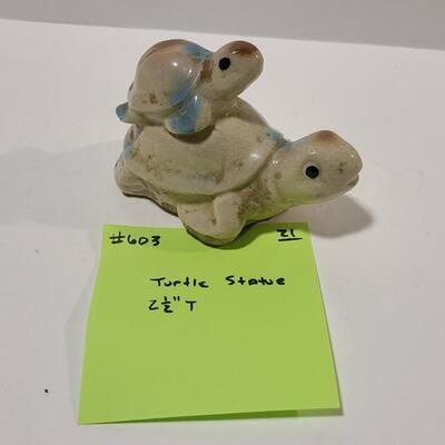 Turtle Figurine -Item# 603