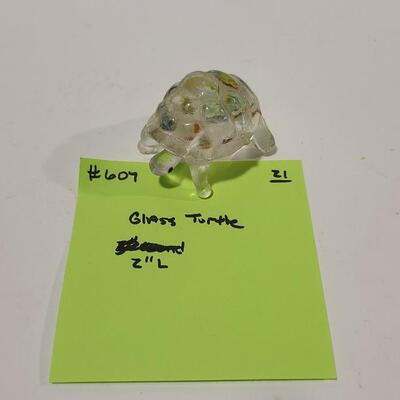 Glass Turtle -Item# 607