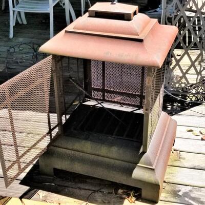 Lot #112  Metal Fire Pit