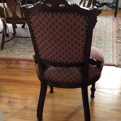 Lot 5 - Spring Bottom Parlor Chair LOCAL PICK UP ONLY