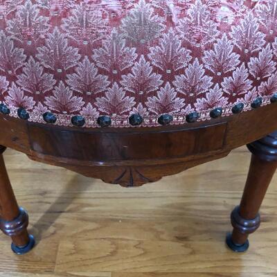 Lot 5 - Spring Bottom Parlor Chair LOCAL PICK UP ONLY