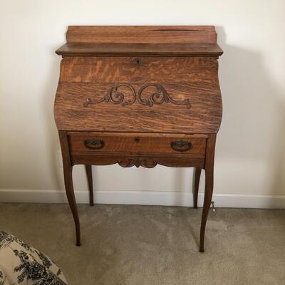 Lot 6 - Larkin Drop Front Desk LOCAL PICK UP ONLY