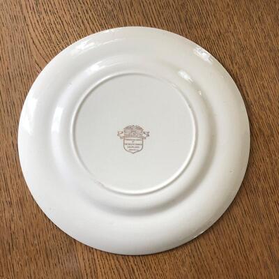 Lot 11 - Allied Nations Commemorative Plate Admiral Leahy