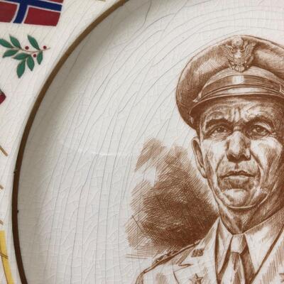 Lot 17 - Allied Nations Commemorative Plate General Marshall