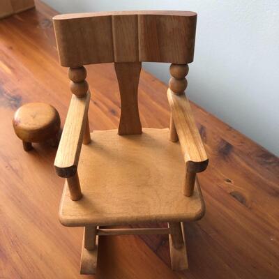 Lot 24 - Vintage Strombecker Rocking Chair