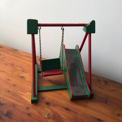 Lot 28 - Homemade Swing Set