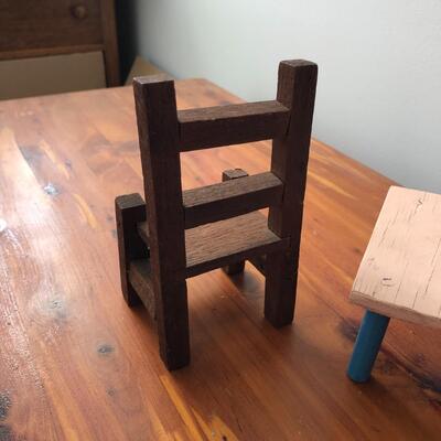 Lot 30 - Homemade Doll Furniture