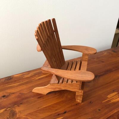 Lot 31 - Vintage Wood Adirondock Chair