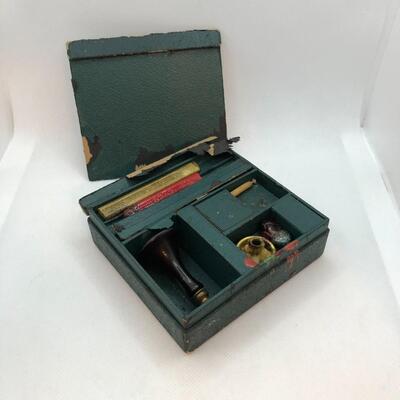 Lot 93 - Wax Stamp Sealer Kit