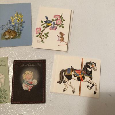 Lot 106 - Vintage Gift Tag Cards