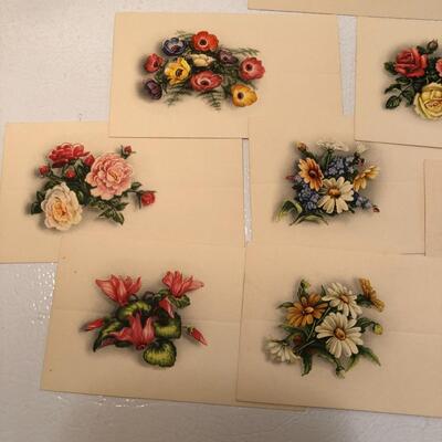 Lot 107 - Floral Cards from West Germany