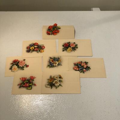 Lot 107 - Floral Cards from West Germany