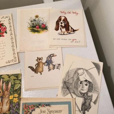 Lot 109 - Vintage Unused Greeting Cards