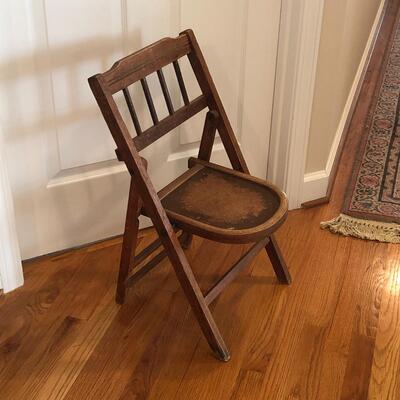 Lot 119 - 1940S Babee-Tenda Folding Chair LOCAL PICK UP ONLY