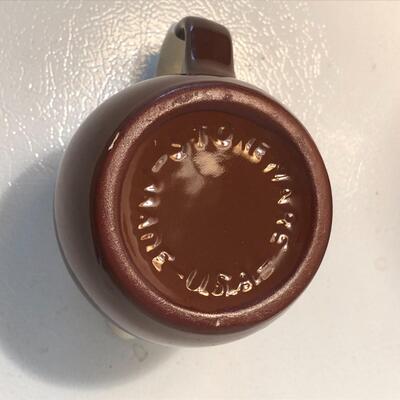 Lot 124 - Oxford Stoneware Coffee and Pitcher