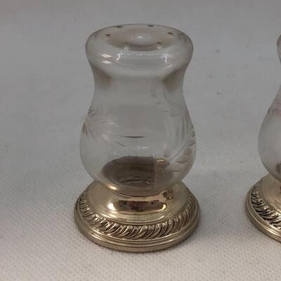 Lot 125 - Gorham Newport Sterling Silver Base Shakers