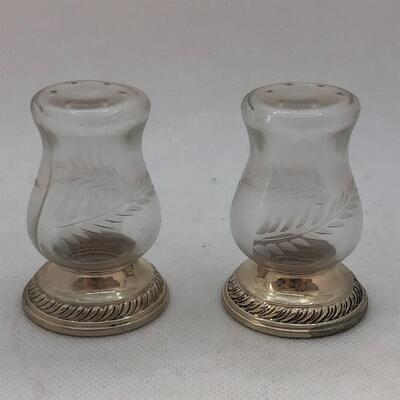 Lot 125 - Gorham Newport Sterling Silver Base Shakers