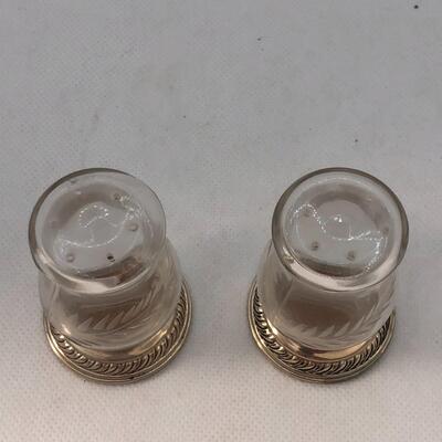 Lot 125 - Gorham Newport Sterling Silver Base Shakers