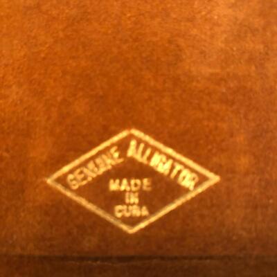 Lot 129 - 1950s Era Alligator Purse