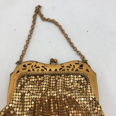 Lot 130 - Whiting and Davis Mesh Wristlet Purse