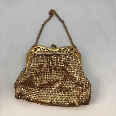 Lot 130 - Whiting and Davis Mesh Wristlet Purse