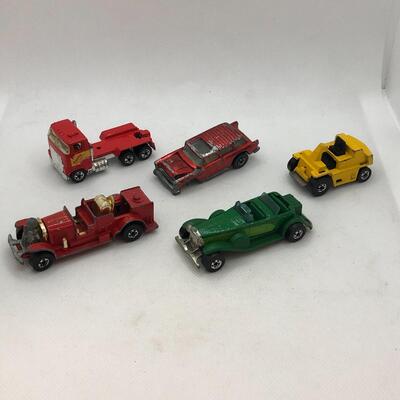 Lot 155 - (5) Hot Wheels Vehicles Missing Parts