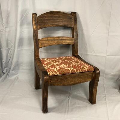 Lot 167 - Child's Wood Chair