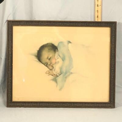 Lot 168 - Bessie Pease Gutmann Little Bit of Heaven Framed Lithograph