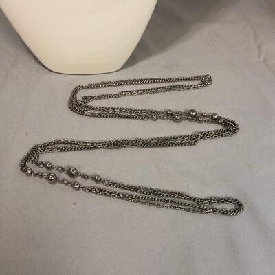 Lot 179 - Silver Colored Long Necklace