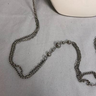 Lot 179 - Silver Colored Long Necklace
