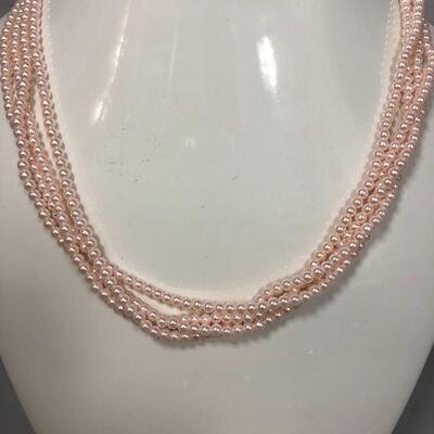Lot 192 - (4) Faux Pearl Beads Necklaces