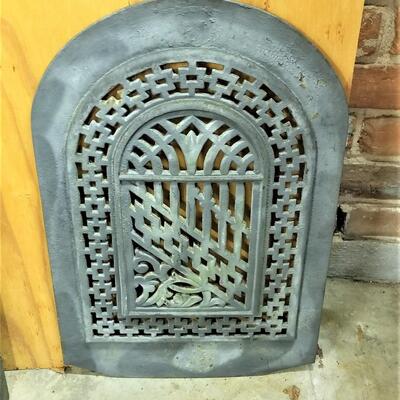 Lot #130  Antique Fireplace cover