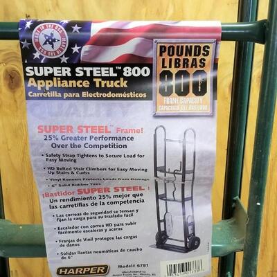 Lot #133  Super Steel 800 Appliance Truck - holds 800 pounds!