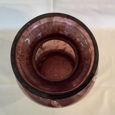 C1078 Decorative Murano Glass Vase