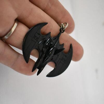 2 Unique Keychains: Batman & Clean Encased Beetle