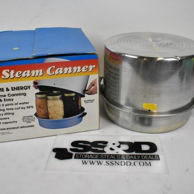 Aluminum Steam Canner, 3 pc Set