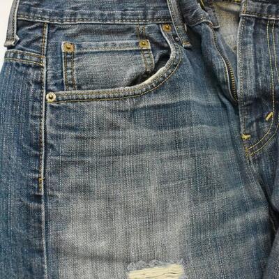 5 Pairs Men's Jeans: All Levi Strauss 569 32x32 with wear & tear