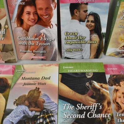 10 Paperback Romance Novels: Always the One -to- Tempted by the Single Dad