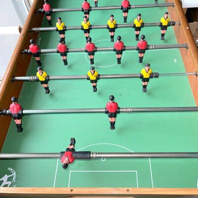 Lot 43  Vintage ARCOFALC Sportcraft Folding Foosball Game Table Made in Italy