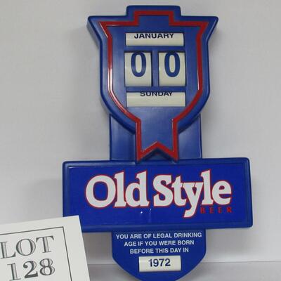Old Style Plastic Calendar You Are of Legal Drinking Age If... Read description