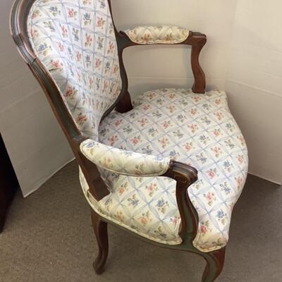 C1117 French Upholstered Arm Chair