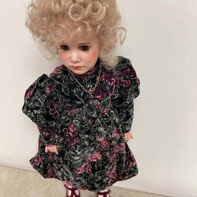 #231B Pair of Porcelain Dolls 