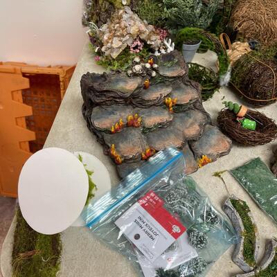 #247B Fairy Hobbit Forest Village Making Stuff