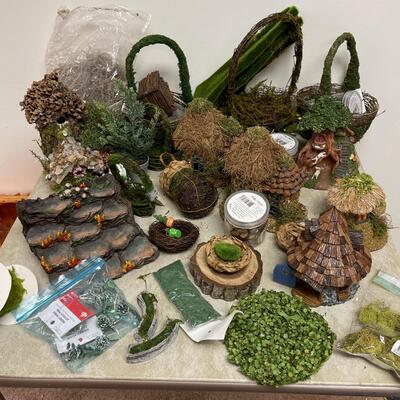 #247B Fairy Hobbit Forest Village Making Stuff