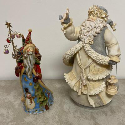 #248B 2 Santa's -  Smaller is a Music Box , 
