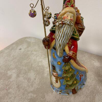 #248B 2 Santa's -  Smaller is a Music Box , 