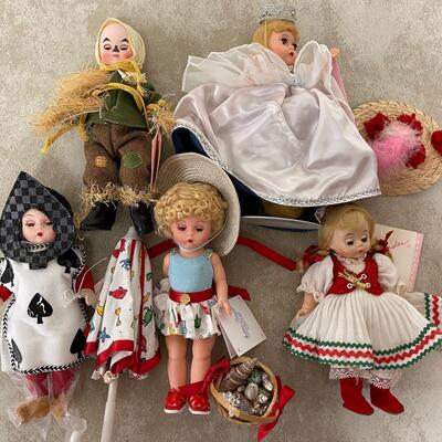 #249B (5) Madame Alexander Dolls, Fairy Tales. 