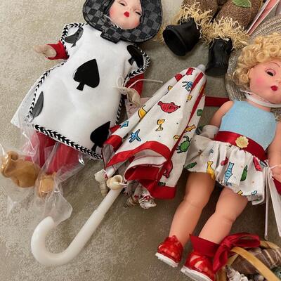 #249B (5) Madame Alexander Dolls, Fairy Tales. 