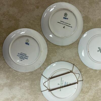 #261 B (4) Royal Copenhagen Plates 