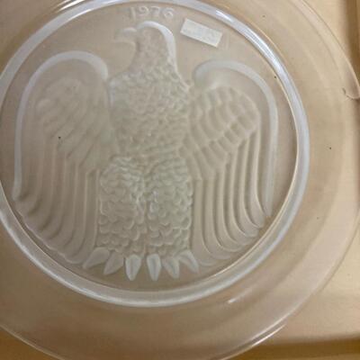 #268B LALIQUE PLATES (3) 
